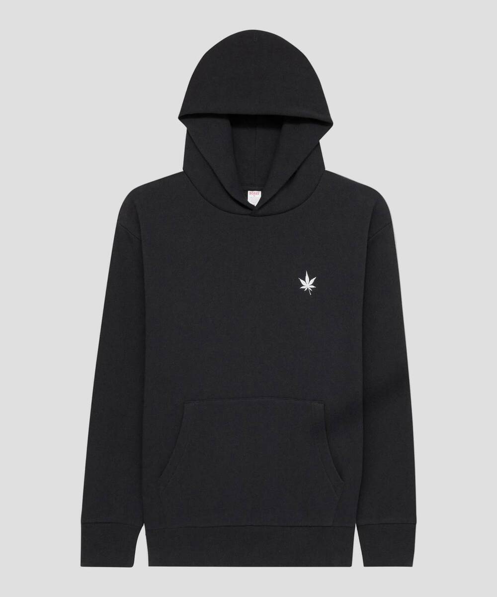 NEW BOAST unisex fleece hoodie in black